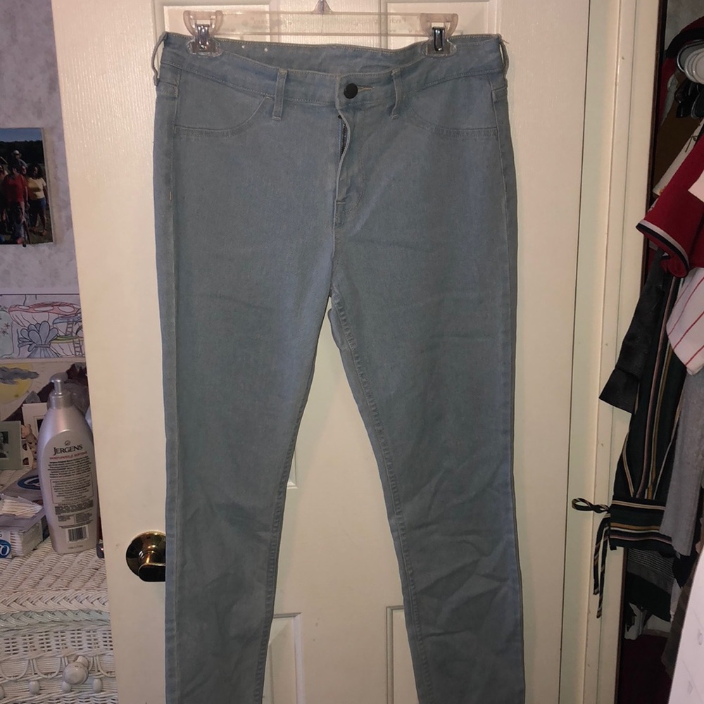 Light blue jeans
